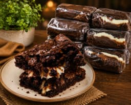 Brownie ninho/Nutella