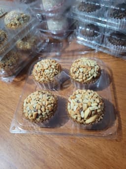 Brigadeiro com amendoim