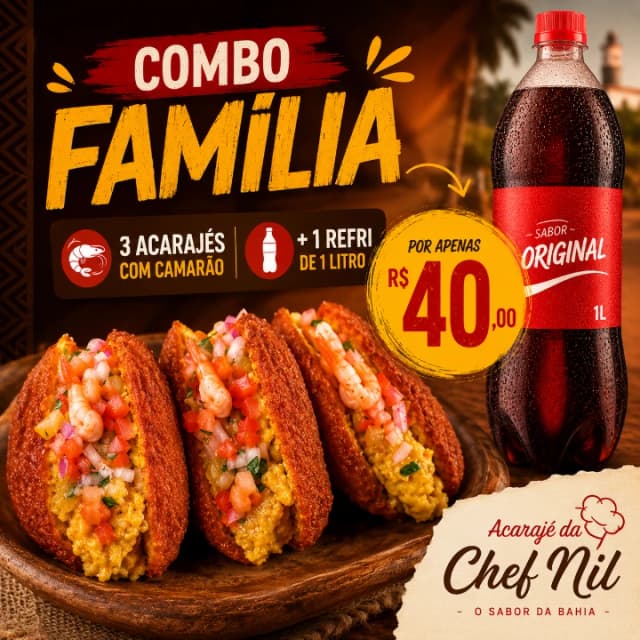 🍤 COMBO FAMÍLIA